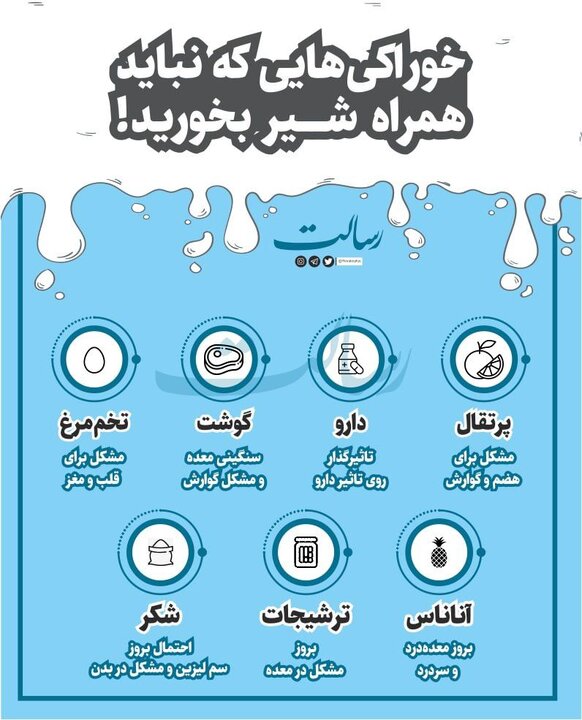 این خوراکیها را با شیر نخورید / آیا خوردن شیر و موز با هم ضرر دارد؟