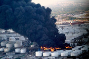 یک کارخانه شیمیایی در تگزاس منفجر شد + فیلم