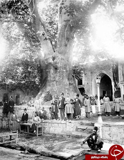 امامزاده صالح در دوران قاجار/  عکس