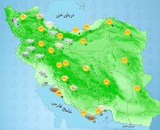 گزارش هواشناسی کشور تا ۱۳ فروردین ۱۴۰۲/ هشدار بارش‌های سیل‌آسا در ۱۹ استان‌