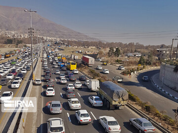 ترافیک فوق سنگین در آزاد راه‌های استان قزوین