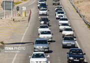 ترافیک نیمه‌سنگین و پرترد در جاده های قزوین
