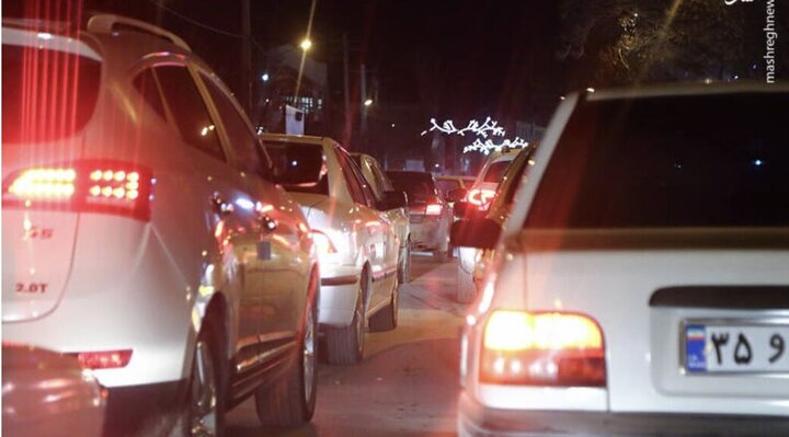 ترافیک شدید در ورودی های شهر اصفهان