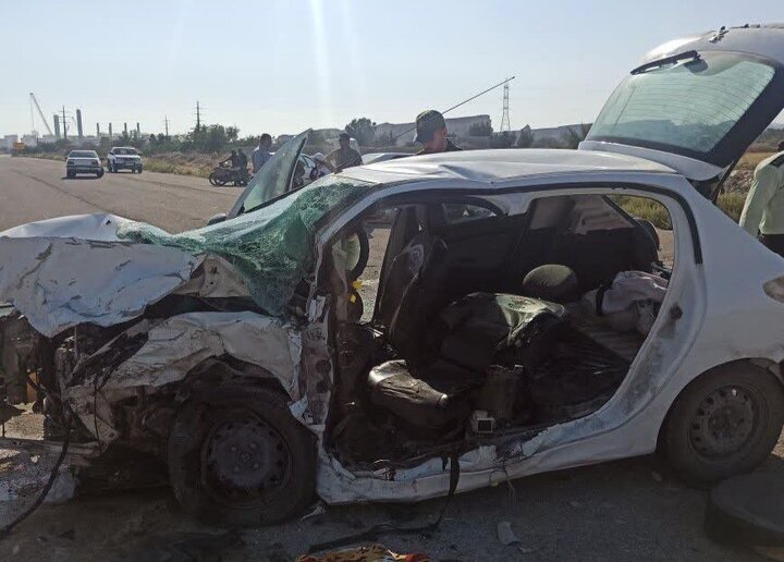مصدومت هفت نفر درپی تصادف دو ماشین در جاده کردکوی-گرگان