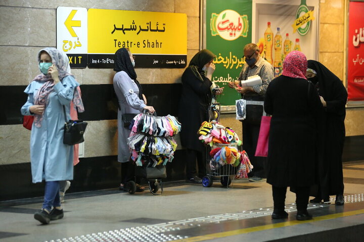 تذکر لسانی حجاب در مترو تهران آغاز شد