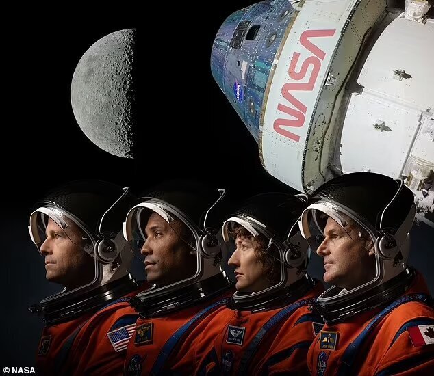 این سیاه‌پوست به ماه سفر می‌کند + عکس