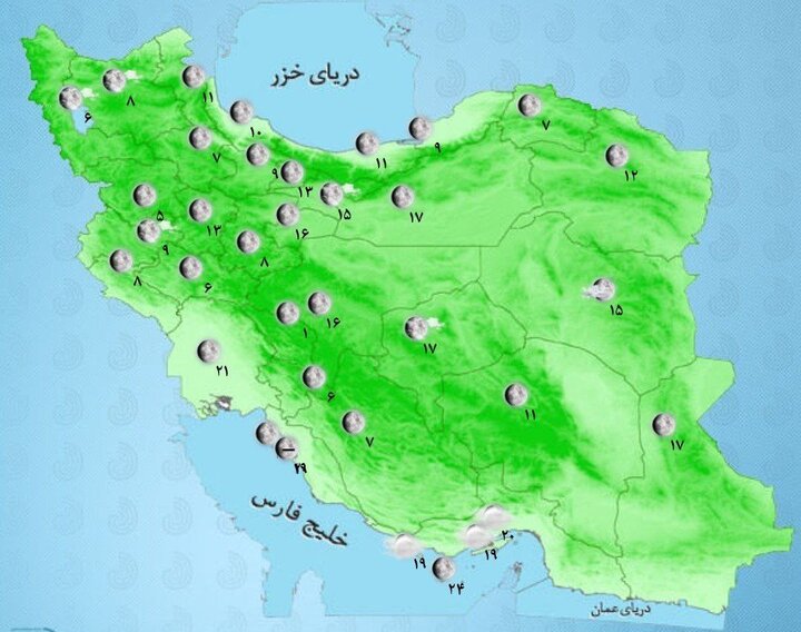 ورود سامانه بارشی جدید به ایران از هفته آینده / این ۱۳ استان منتظر باران باشند