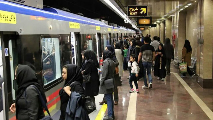 افزایش ساعت کاری متروی تهران تا ۲ بامداد