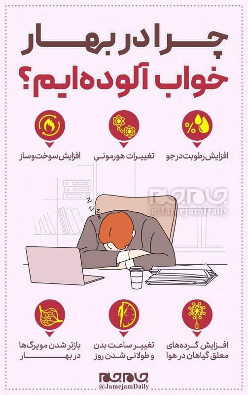 علت خواب آلودگی در بهار چیست؟ + عکس