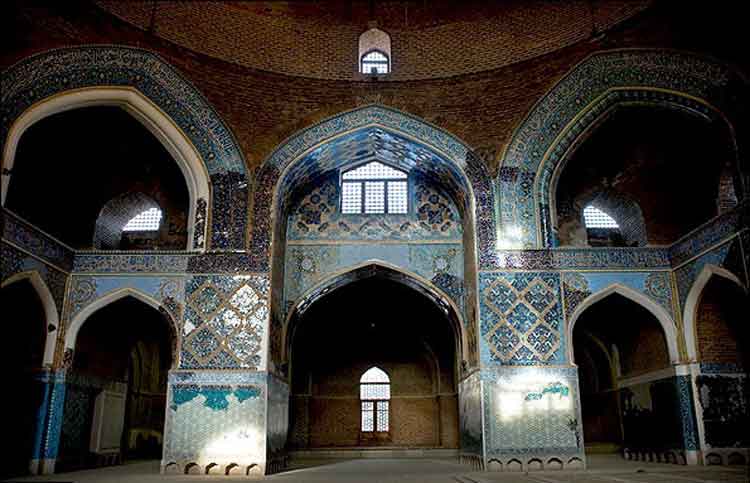 مسجد کبود تبریز معماری