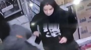 لحظه سرقت کیف یک زن در کسری از ثانیه + فیلم