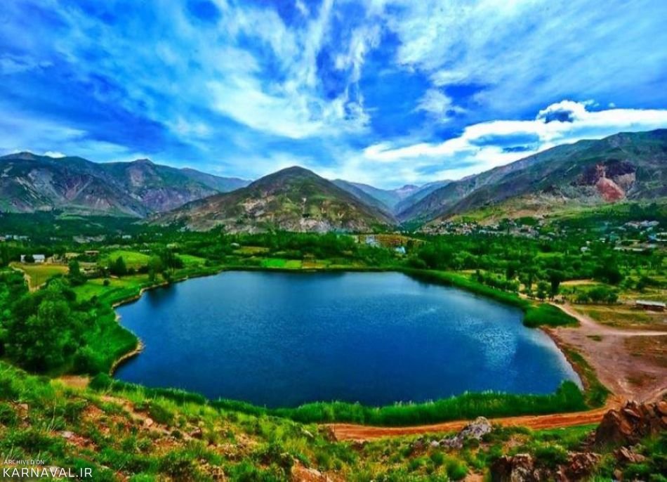 از قزوین تا دریاچه اوان چند کیلومتر است؟