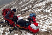 دو کشته و زخمی درپی حادثه برای کوهنوردان