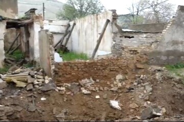 تخریب ۸ منزل مسکونی در روستاهای الیگودرز بر اثر بارش باران