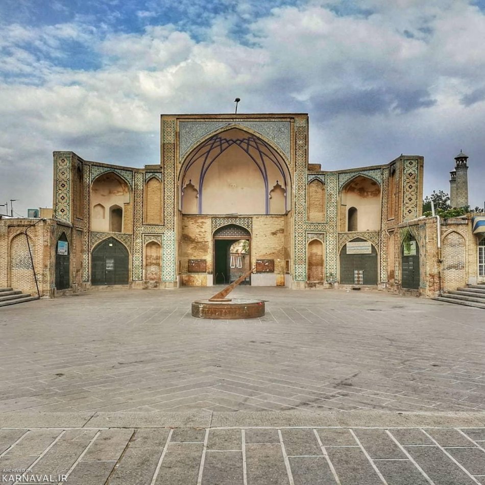 چند بخش فوق‌العاده در مسجد جامع قزوین