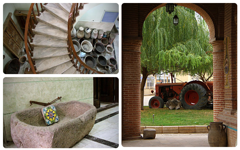 معماری جالب توجه عمارت باغ سپهدار قزوین
