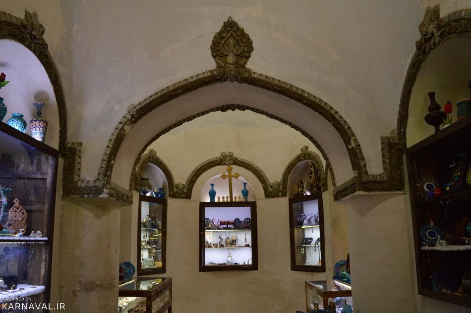 معماری درخورتوجه کلیسای کانتور قزوین