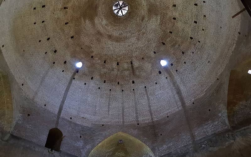 معماری جذاب‌تر در آب انبار سردار در قزوین