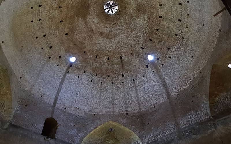معماری جذابتر در آب انبار سردار در قزوین