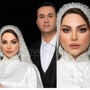 تصاویر لو رفته از عروسی زن مجری مشهور تلویزیون + عکس