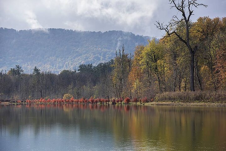 دریاچه الندان؛ زیباترین جاذبه طبیعی مازندران