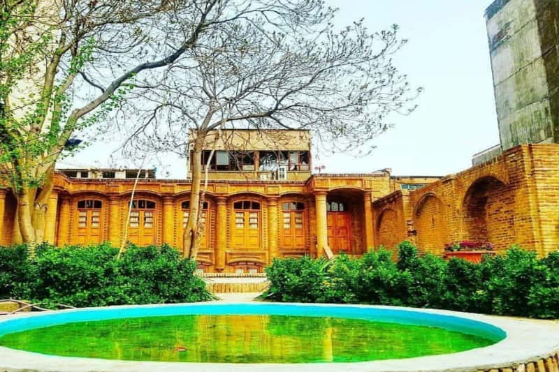 معماری جالب خانه توکلی مشهد