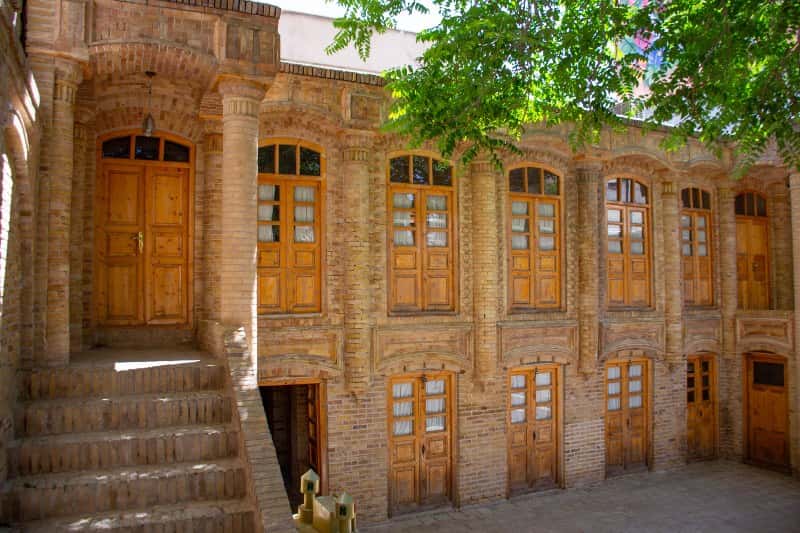 معماری جالب خانه توکلی مشهد