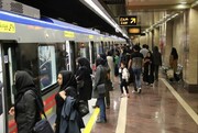 نخستین تصاویر از اجرای طرح عفاف و حجاب در مترو تهران/فیلم