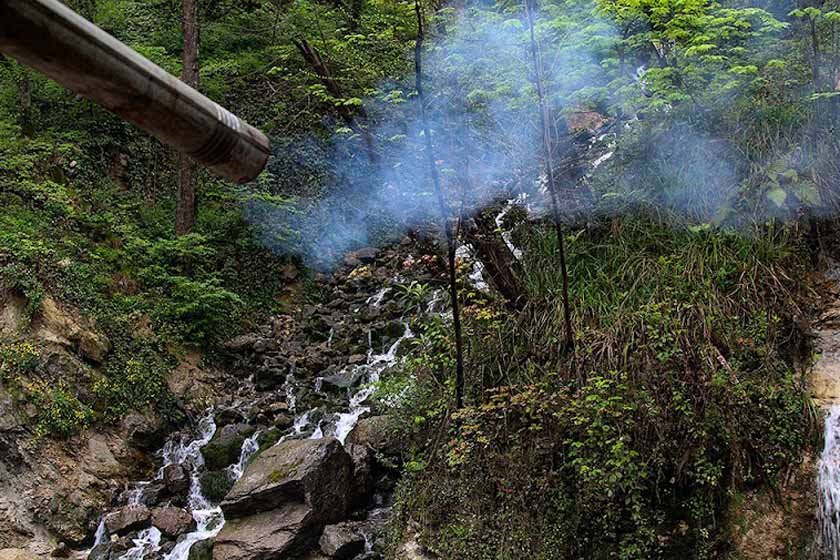 آبشار تماشایی آب پری کجا قرار دارد؟