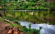 پلمب دریاچه پارک جنگلی سوادکوه به خاطر حجاب