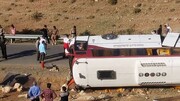 ۱۵ کشته در پی سقوط اتوبوس به دره در هند