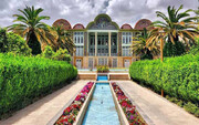 معماری مهم باغ ارم شیراز