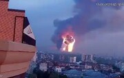 انبار مهمات حاوی اورانیوم در اوکراین منفجر شد/ ابر رادیواکتیوی در حال حرکت به اروپا + فیلم