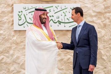 رئیس جمهور سوریه با ولیعهد عربستان سعودی دیدار کردند