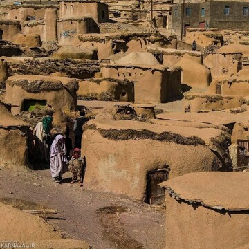 بازدید از معماری جالب روستای ماخونیک خراسان