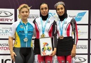 ۸ مدال برای بانوان رکابزن ایران در مسابقات قزاقستان