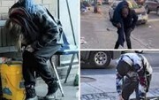 فیلمی عجیب از قربانیان ماده مخدر زامبی در آمریکا