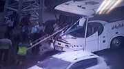 جزئیات تصادف وحشتناک بی آر تی با اتوبوس مسافربری در تهران