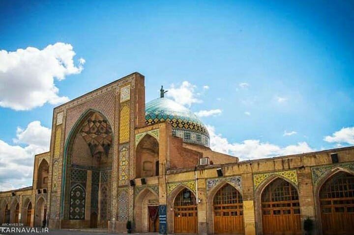 زیباترین مسجد قزوین که باید دید