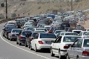ترافیک شدید در جاده چالوس و هراز | تردد روان در فیروزکوه