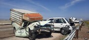 مصدومیت شش نفر درپی تصادف زنجیره ای ۷ خودرو در آزادراه زنجان – قزوین