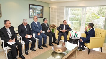 ملاقات وزرای خارجه ایران و امارات در کیپ تاون