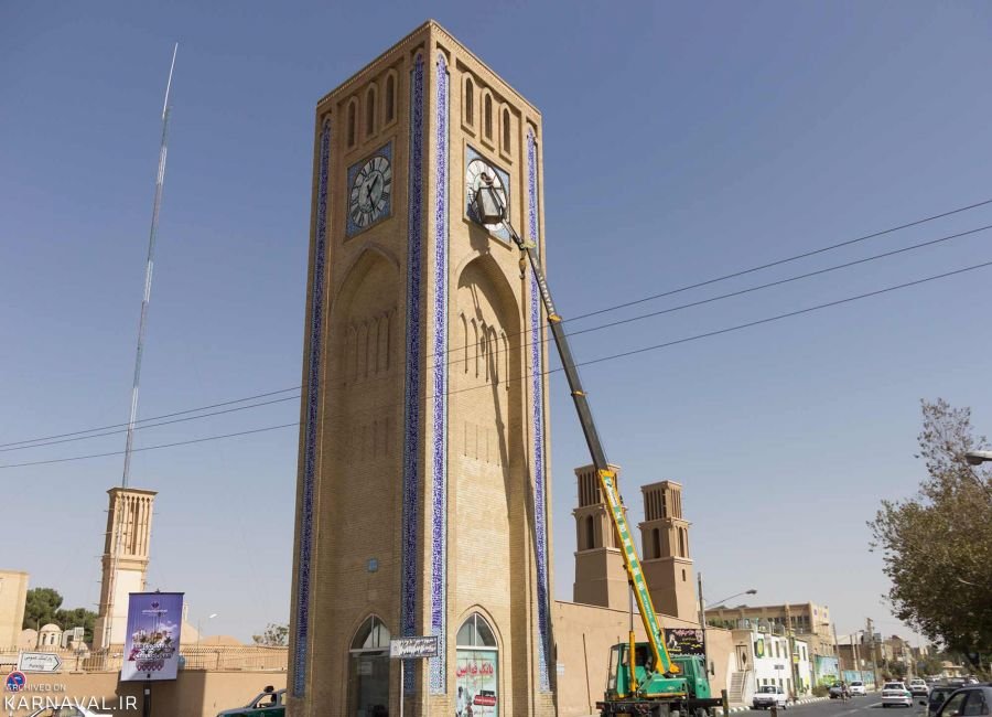 اولین ساعت شهری ایران