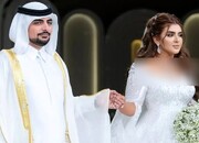 جشن عروسی رویایی شاهزاده خانم دختر حاکم دبی + تصاویر