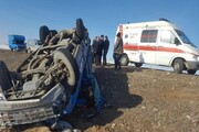 مرگ دلخراش دو هموطن درپی واژگونی خودرو در محور ارومیه- مهاباد