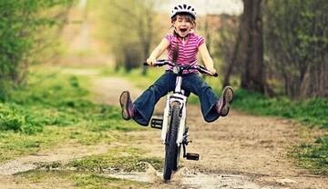 خطرات دوچرخه سواری طولانی برای سلامتی کودکان