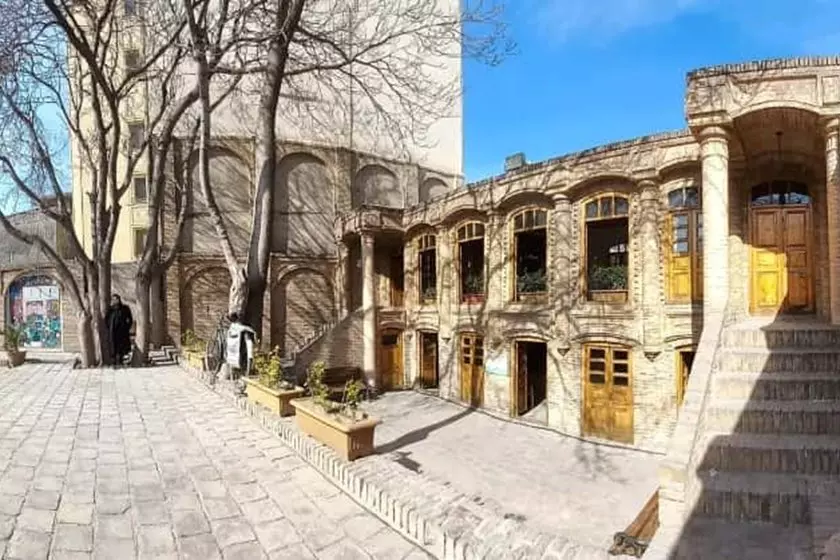 معماری جالب خانه‌ای در مشهد