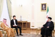 بانویی که در مراسم بازگشایی سفارتخانه عربستان به تهران آمد که بود؟ + تصویر