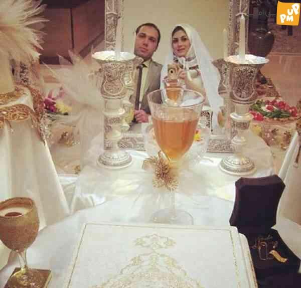 مراسم عروسی چادری مجری تلویزیون را تماشا کنید / سبک عجیب او و همسر تجاری اش! + عکس
