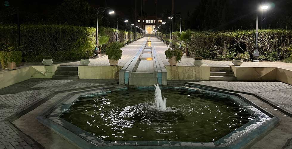 معماری منحصربه فرد باغ دلگشا شیراز